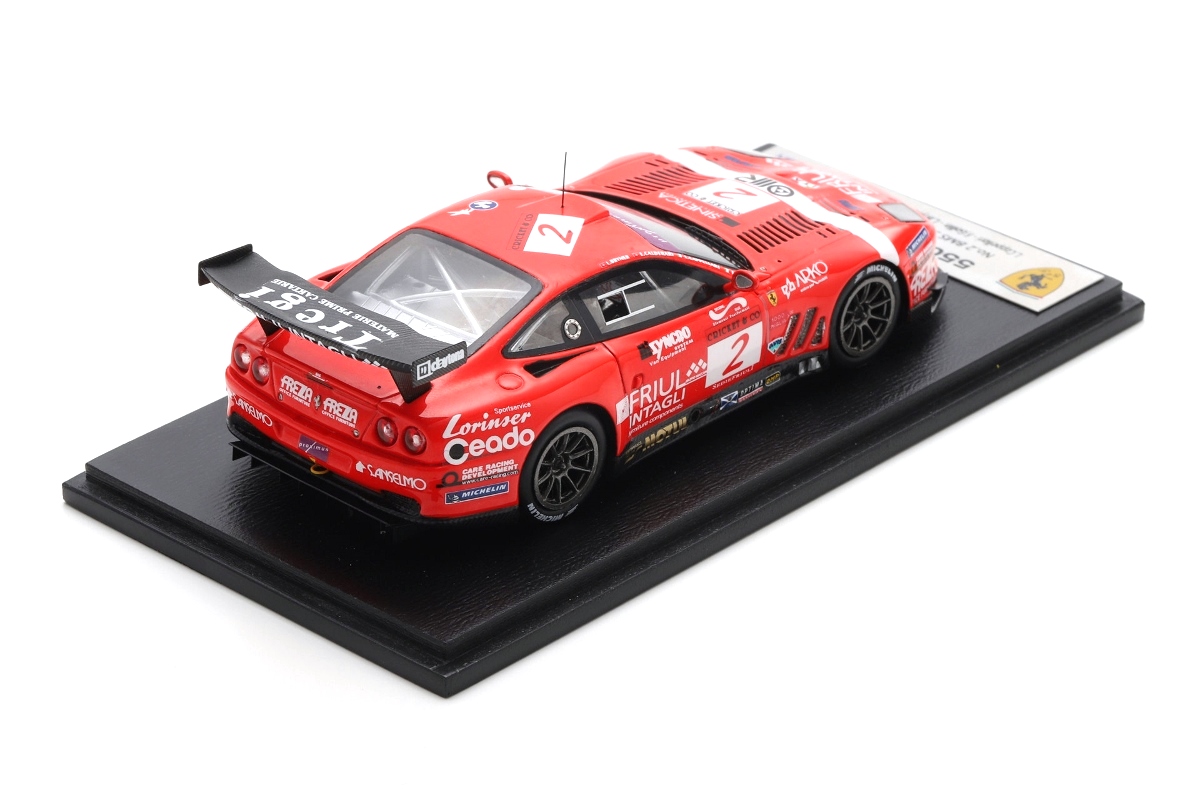 Ferrari 550 Maranello BMS Scuderia Italia #2 Cappellari/Gollin/Bryner/Calderari Winner 24H Spa 2004 1:43 Look Smart