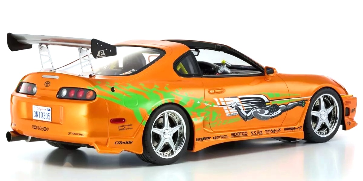Toyota Brian's Supra MKIV Spider 1995 *Fast & Furious* orange 1:12 Kyosho