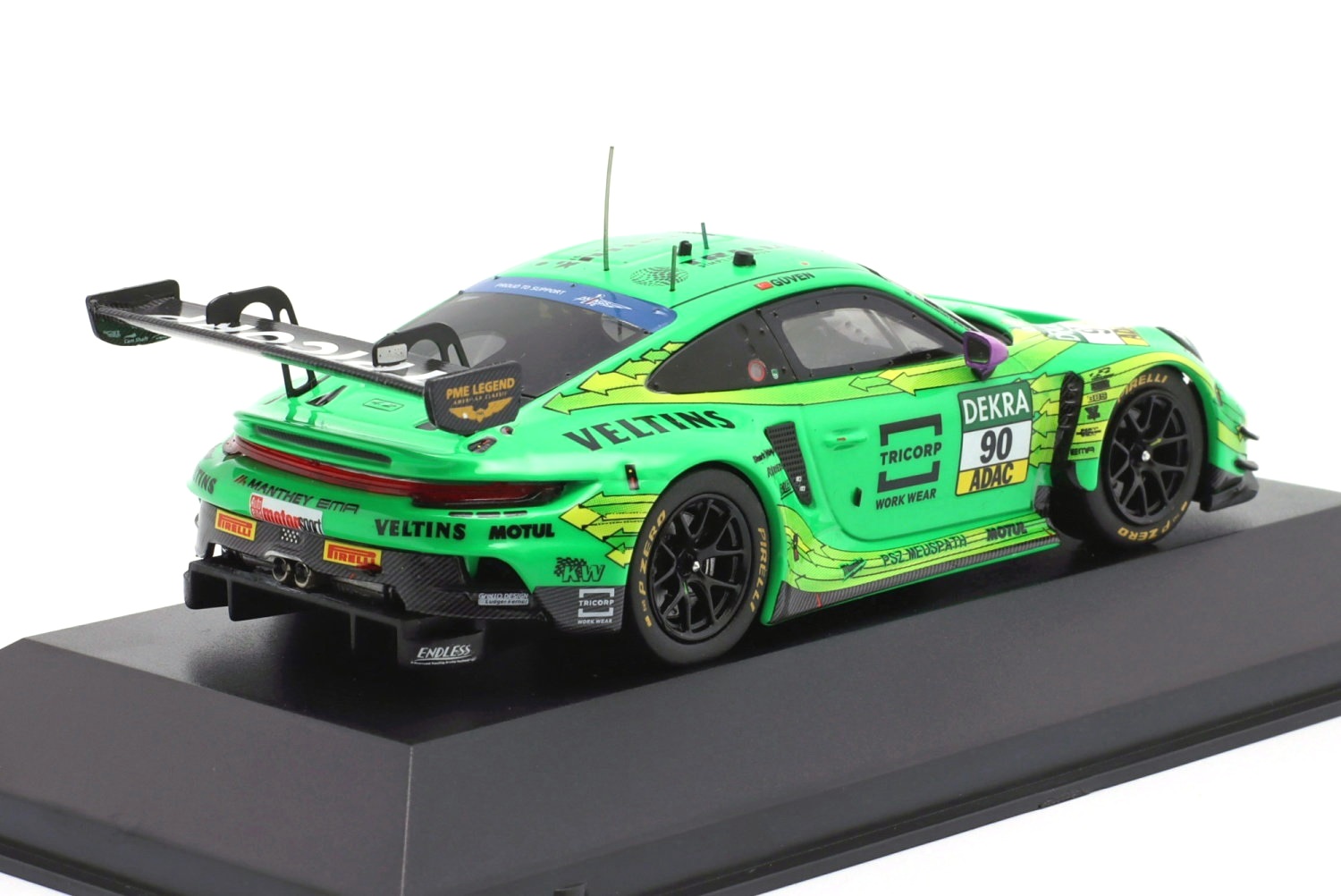 Porsche 911 GT3 R Manthey Greeno #90 A.Güven DTM Champion 2025 1:43 Ixo Models