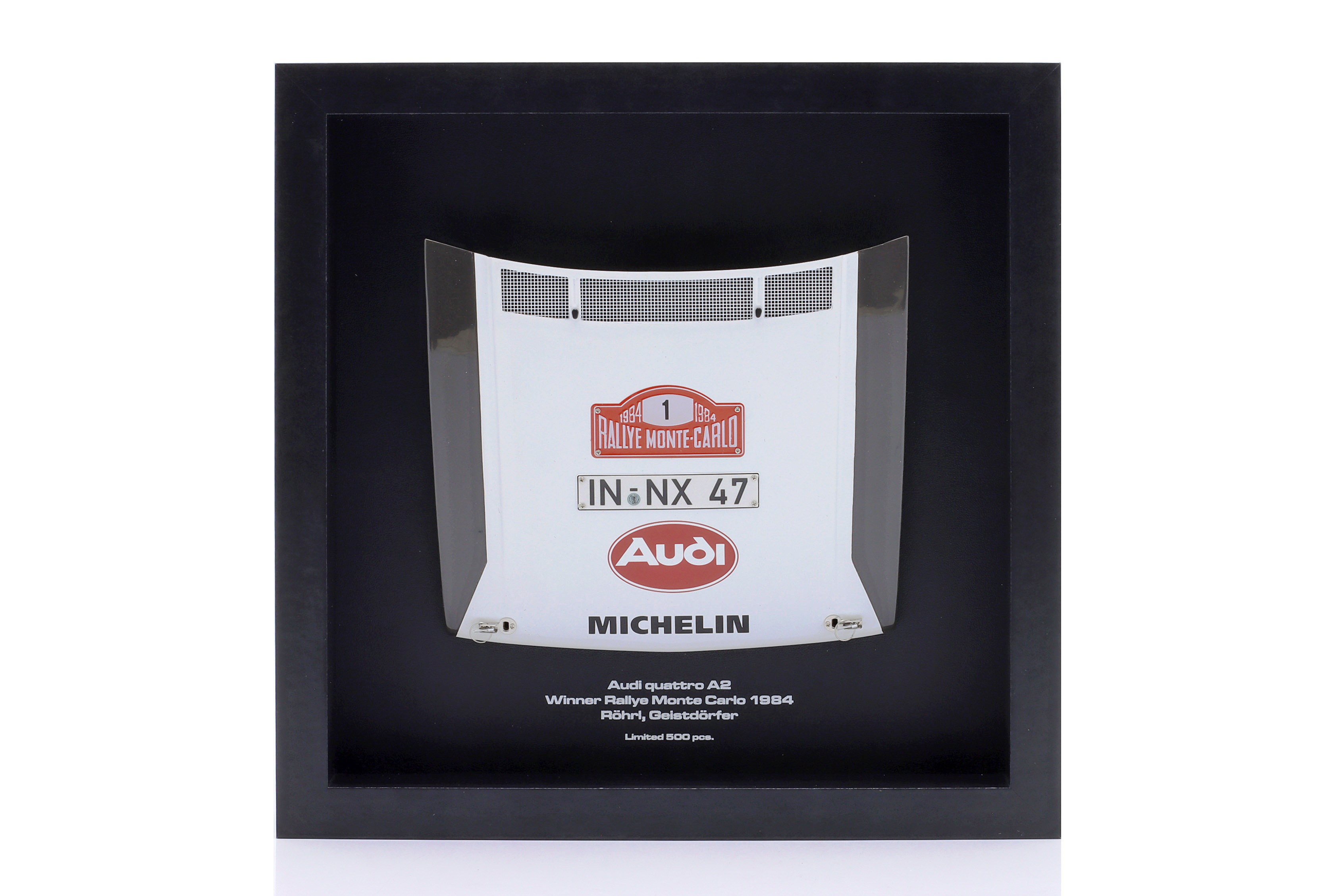 Front Bonet - Audi Quattro A2 #1 Röhrl/Geistdörfer Winner Rallye Monte Carlo 1984 1:18 Werk83