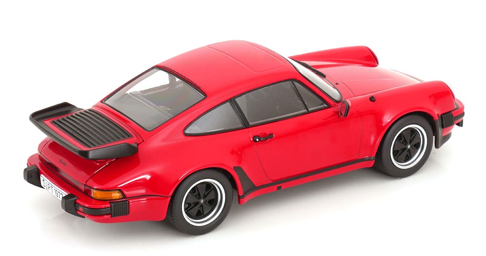 Porsche 911 930 Turbo 3.3 1977 red 1:18 KK Scale