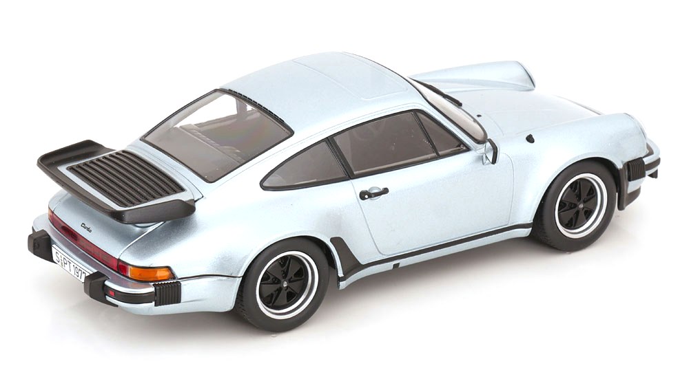 Porsche 911 930 Turbo 3.3 1977 silver 1:18 KK Scale