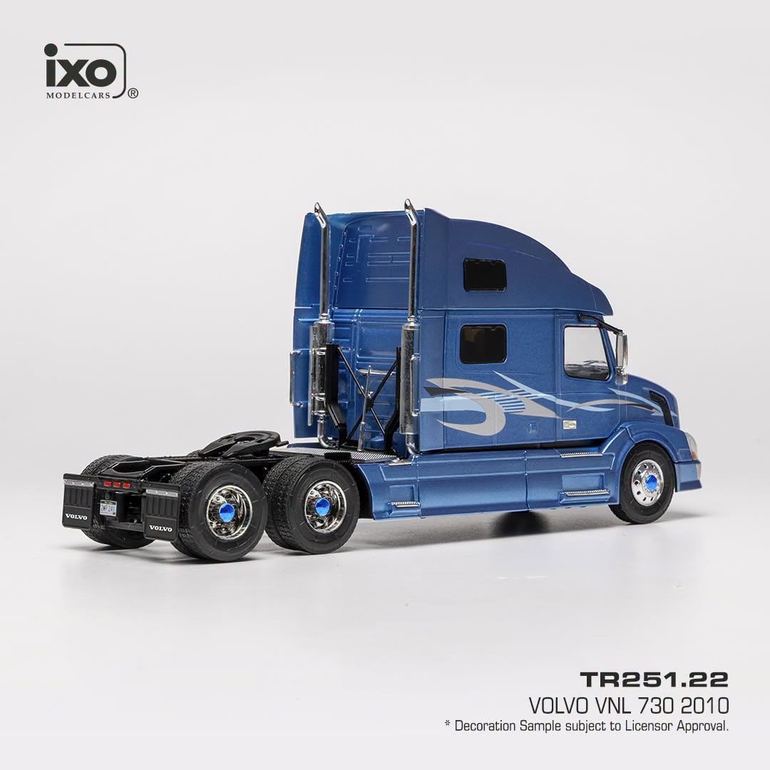 Volvo VNL 730 Tractor Truck 3-Assi 2010 1:43 Ixo Models