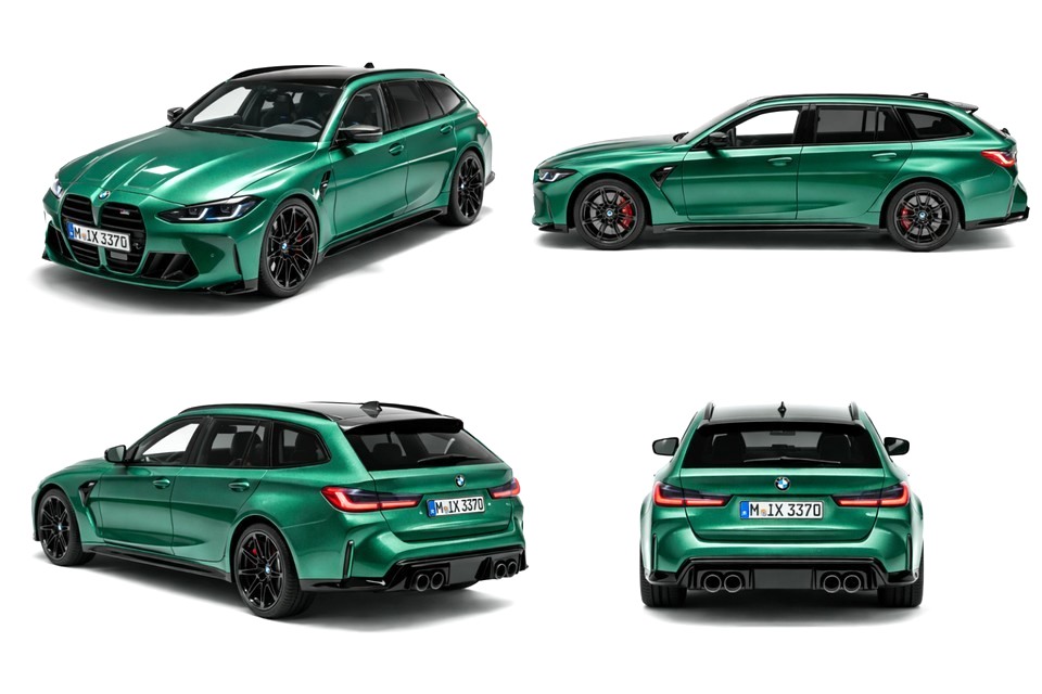 BMW M3 Touring green metallic 1:18 Minichamps