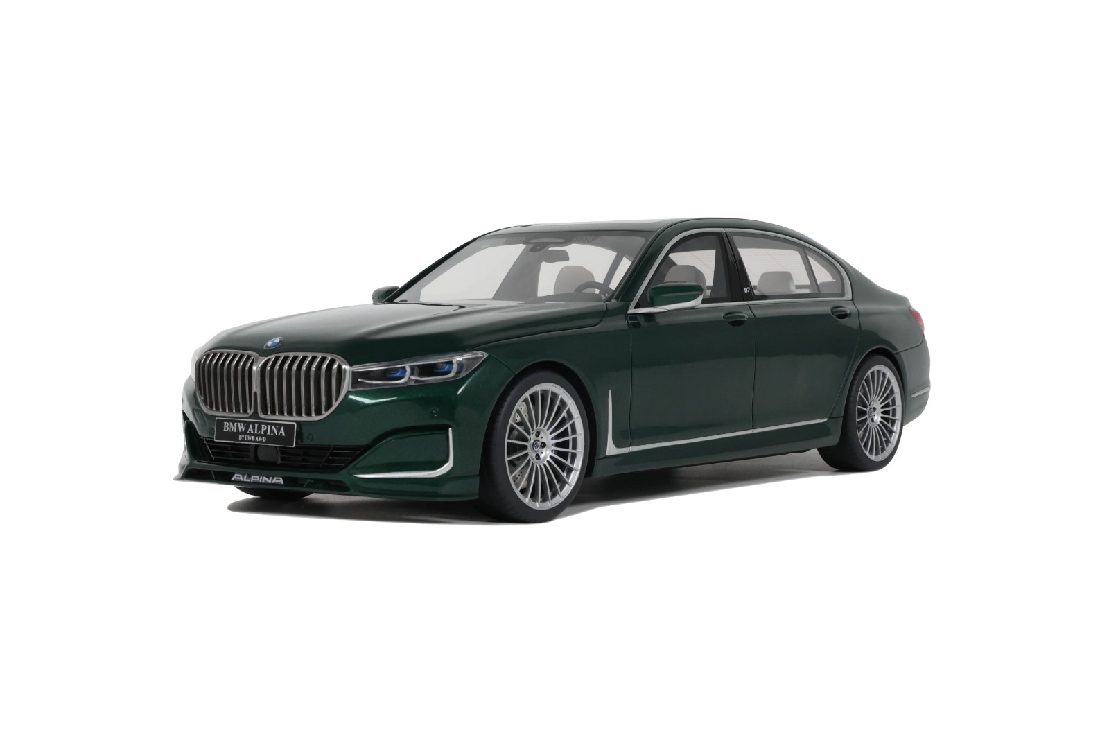 BMW Alpina B7 2022 green 1:18 GT Spirit
