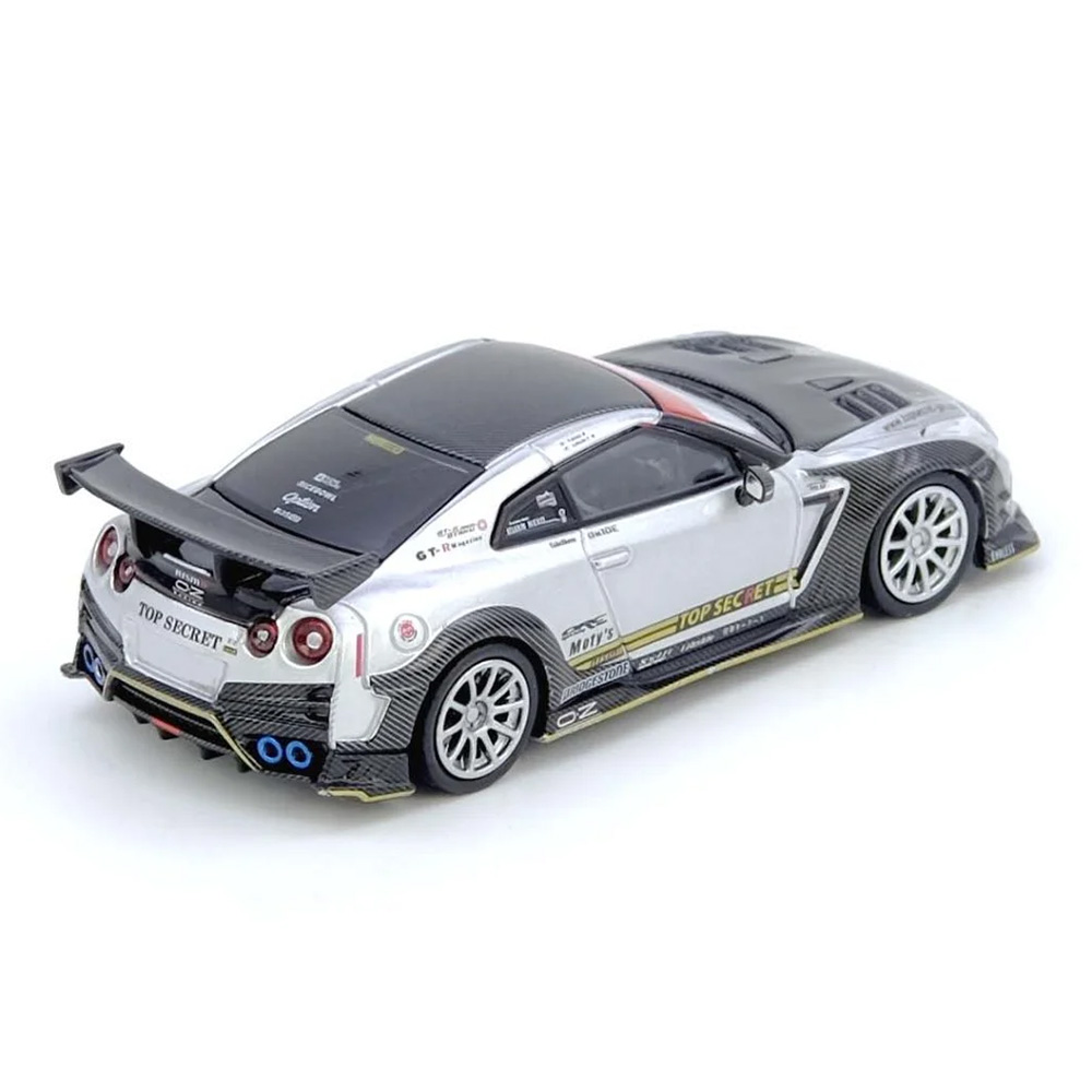 Nissan GT-R R35 Top Secret Tokyo Auto Salon Hong 2025 grey 1:64 Inno Models