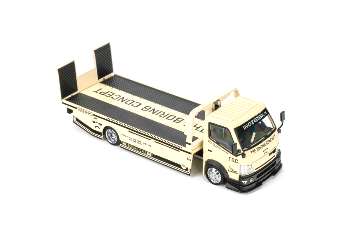 Tow Truck *TBC Livery* Custom Hauler beige 1:64 Microturbo