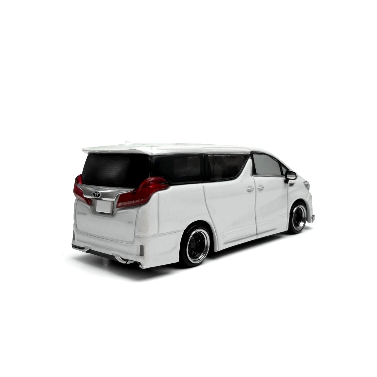 Toyota Alphard Customized Version white 1:64 ModelModel