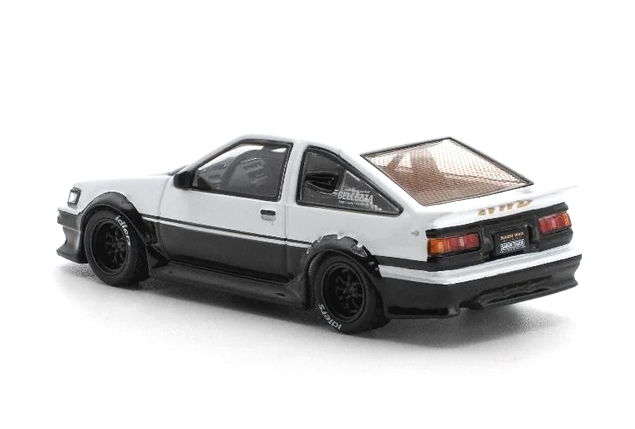 Toyota RWB AE86 white/black 1:64 Pop Race