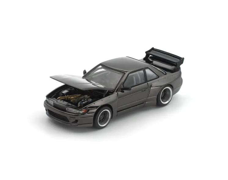 Nissan Pandem S13 *The Dark Chrome Series* dark chrome 1:64 Pop Race