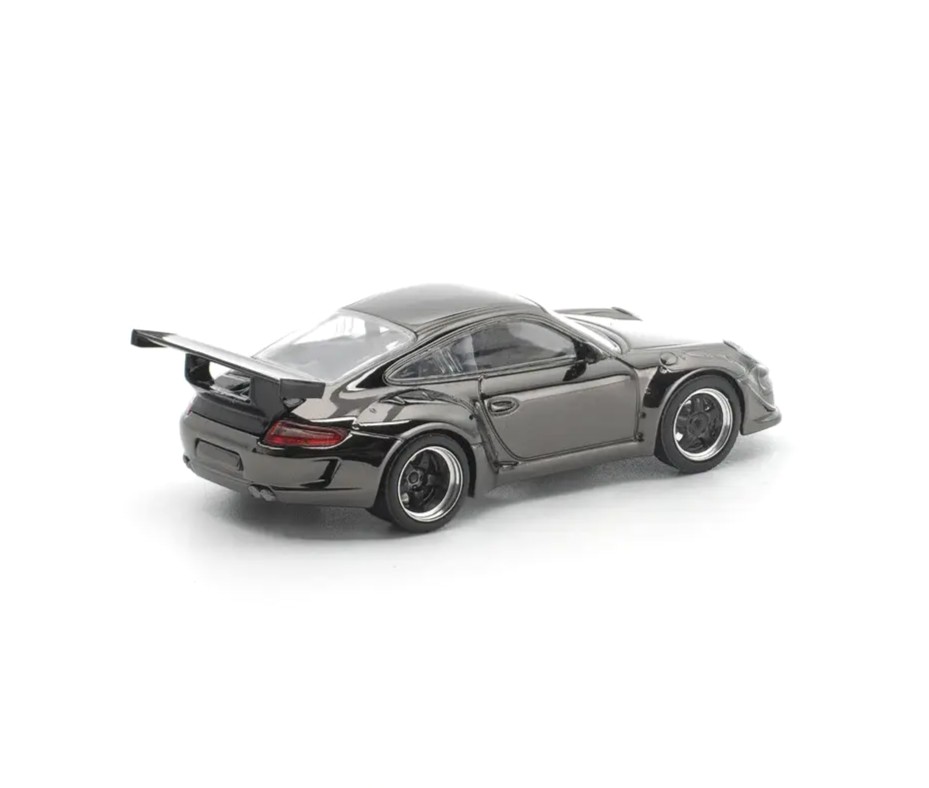Porsche RWB 997 *The Dark Chrome Series* dark chrome 1:64 Pop Race