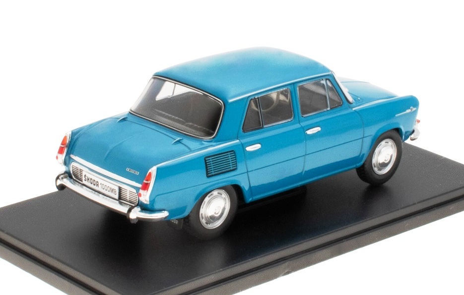 Škoda 1000MB 1969 blue 1:24 Altaya