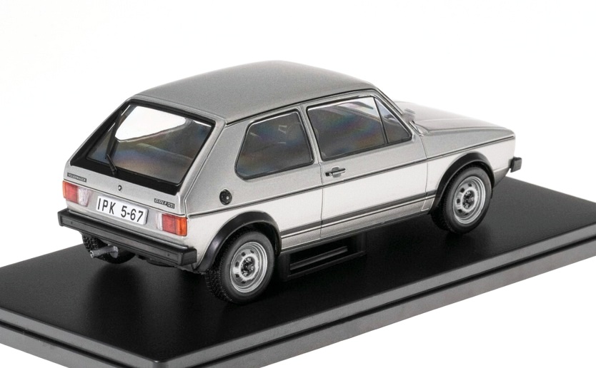 Volkswagen Golf GTi 1976 silver 1:24 Hachette