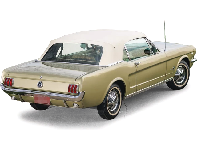 Ford Mustang Convertible 1965 honey gold 1:43 Ixo America