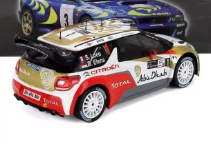 Citroën DS3 WRC Total Abu Dhabi #1 Loeb/Elena Rally Argentina 2013 1:18 Altaya