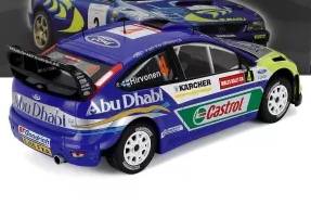 Ford Focus WRC #4 Hirvonen/Lehtinen Rally Wales GB 2007 1:18 Altaya