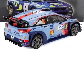 Hyundai i20 WRC Coupe #5 Neuville/Gilsoul Winner Rally Tour de Corse 2017 1:18 Altaya