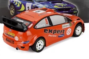 Ford Focus RS WRC07 Expert #8 Solberg/Menkerud Rally Jordan 2008 1:18 Altaya