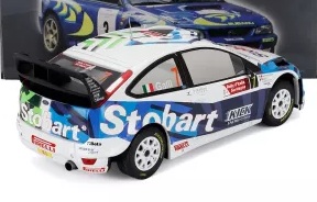 Ford Focus RS 07 WRC Stobart #7 Galli/Bernacchini Rally Sardinia Italy 2008 1:18 Altaya