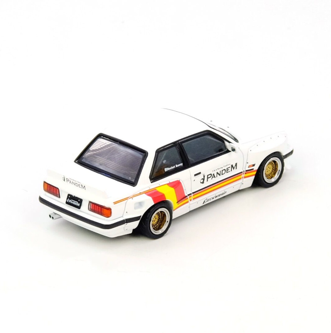 BMW E30 Pandem Rocket Bunny *Diecast Con Madrid 2026 Event Edition* matt white 1:64 Inno Models