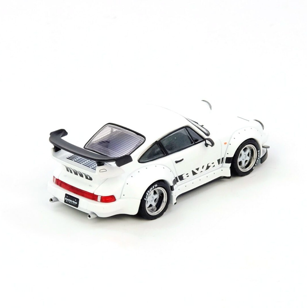 Porsche RWB 930 *Diecast Con Madrid 2026 Event Edition* matt white 1:64 Inno Models