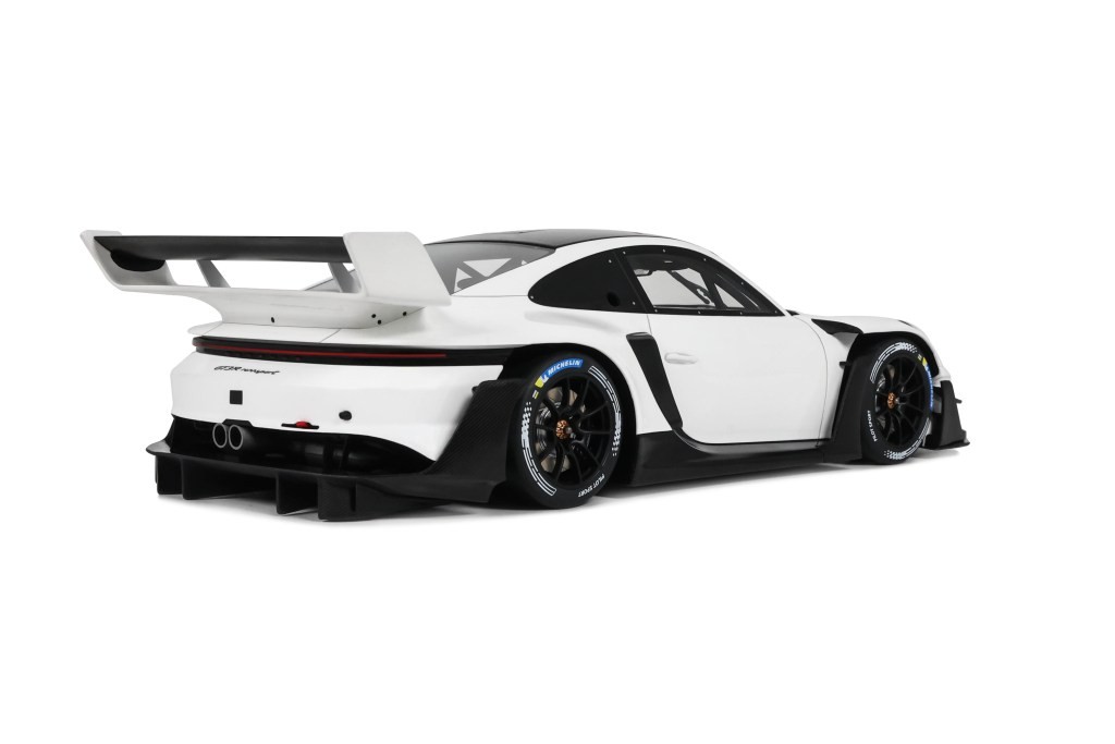 Porsche 911 GT3 R Rennsport 2023 white 1:18 GT Spirit