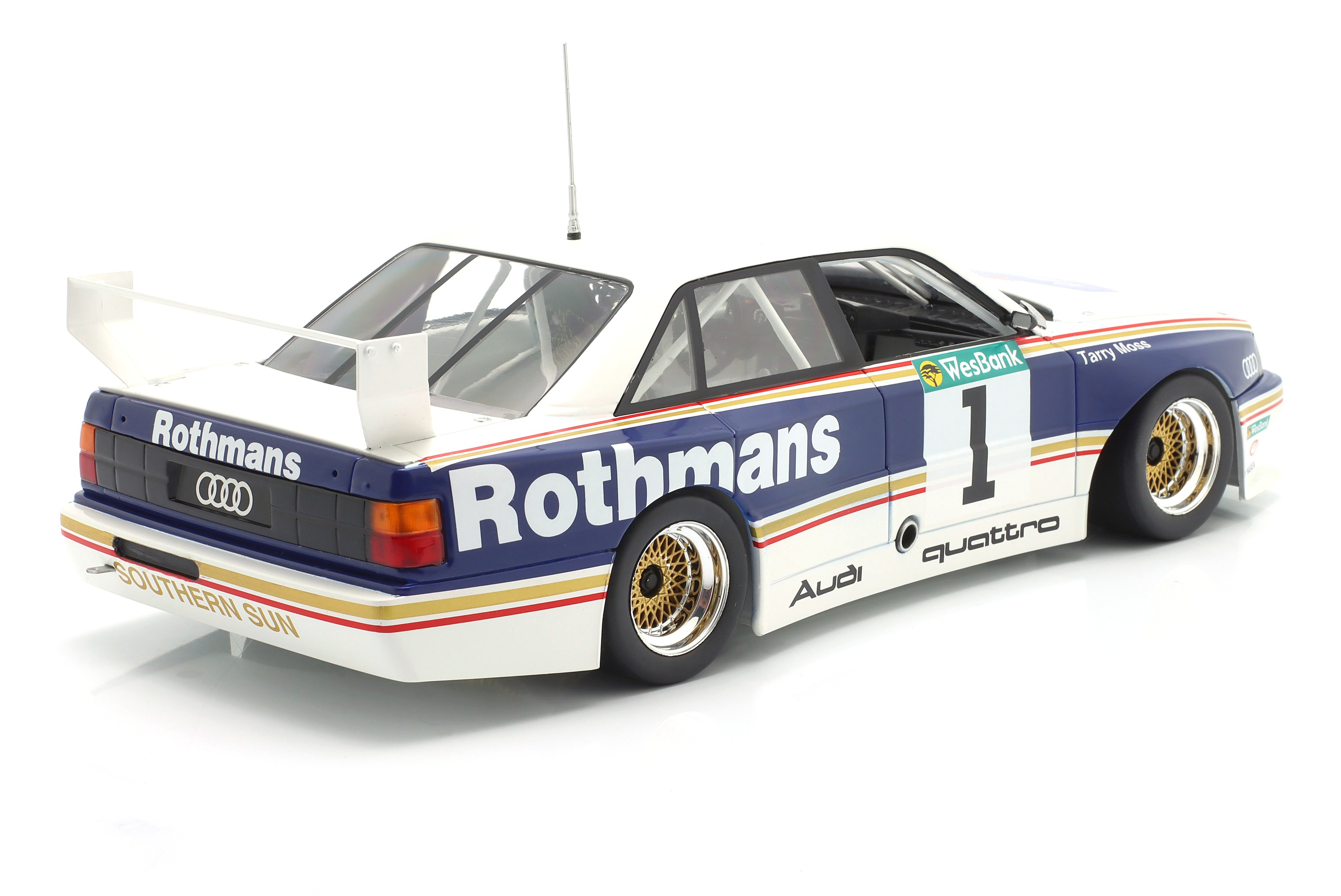 Audi 200 Trans Am #1 T.Moss Wesbank Modifieds Championship 1992 - Tabacco Decals Already Applied on the Car 1:18 Werk83
