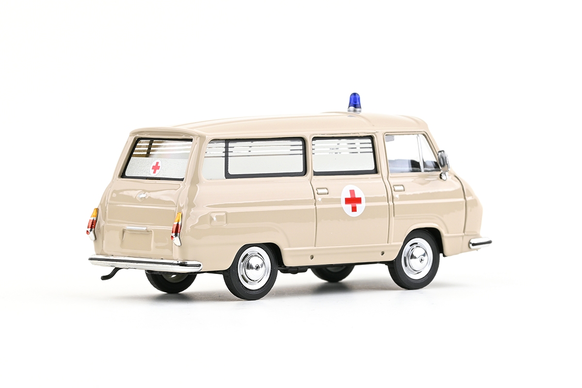 Škoda 1203 1974 sanitní vůz 1:43 Abrex