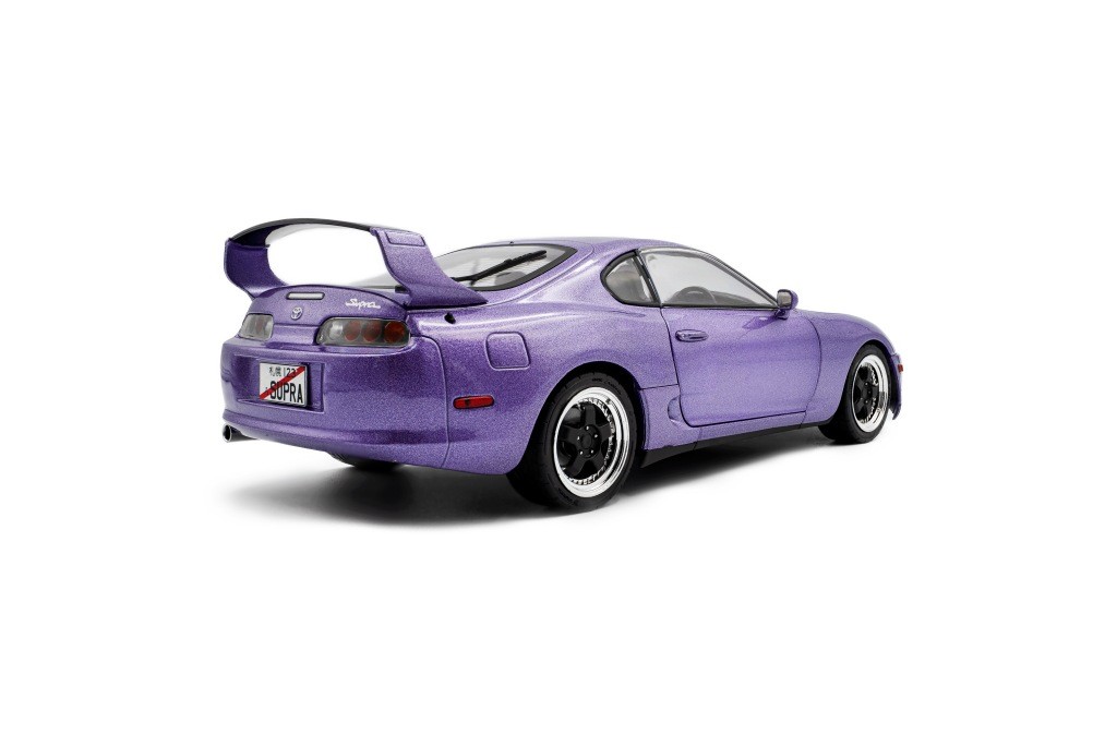 Toyota Supra MK4 A80 Solido Works 1993 purple 1:18 Solido
