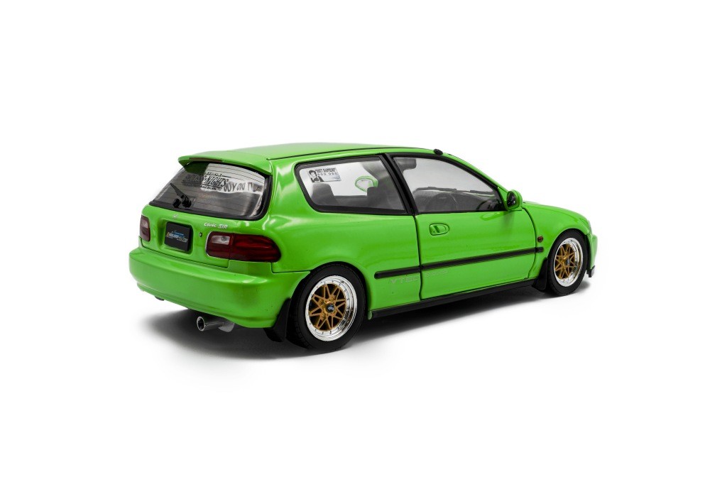 Honda Civic EG6 Solido Works 1991 green 1:18 Solido