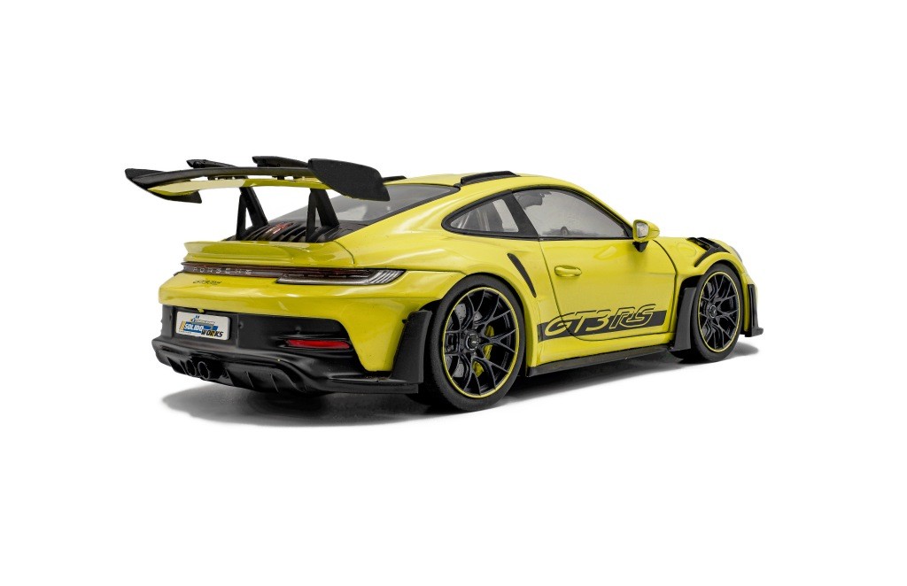 Porsche 911 GT3 RS Solido Works 2024 neon lime 1:18 Solido