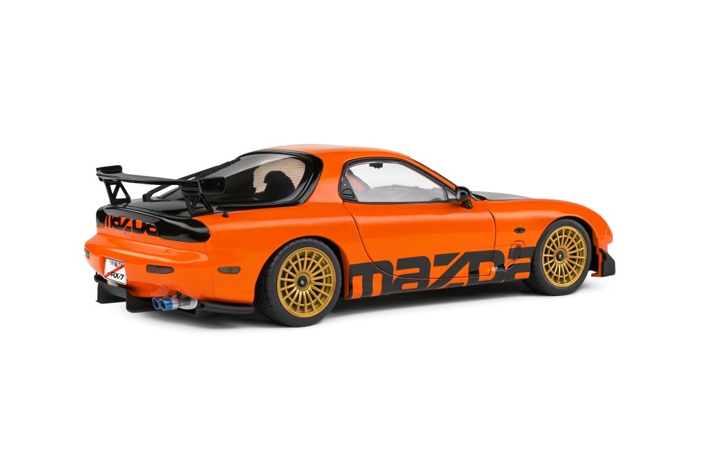 Mazda RX7 FD3RS Solido Works 1999 orange 1:18 Solido
