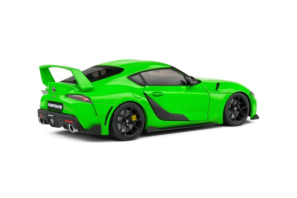 Toyota GR Supra Solido Works Wasabi Custom 2023 green 1:18 Solido