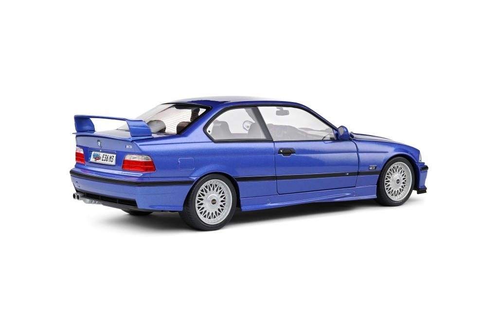 BMW M3 Coupe Solido Works 1996 blue 1:18 Solido