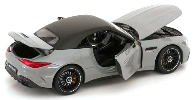 Mercedes-Benz SL63 AMG 4Matic 2021 grey 1:18 iScale