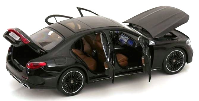 Mercedes-Benz E-Class W214 2023 black 1:18 iScale