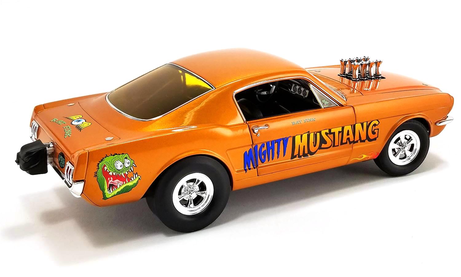 Ford Mustang A/FX *Rat Fink Mighty Mustang* 1965 orange 1:18 Acme Diecast
