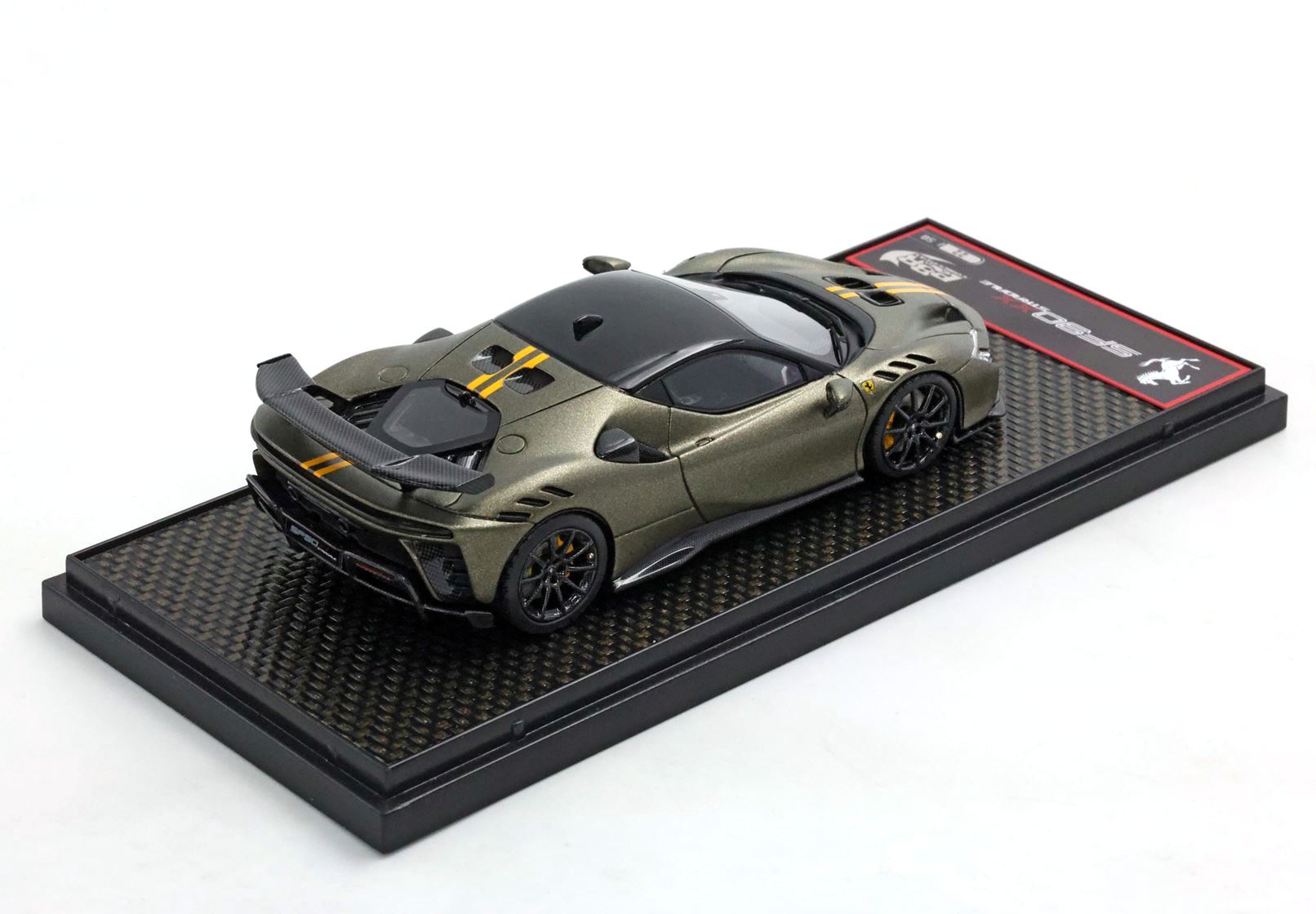 Ferrari SF90 XX Stradale Verde Masoni matt 1:43 B.B.R.
