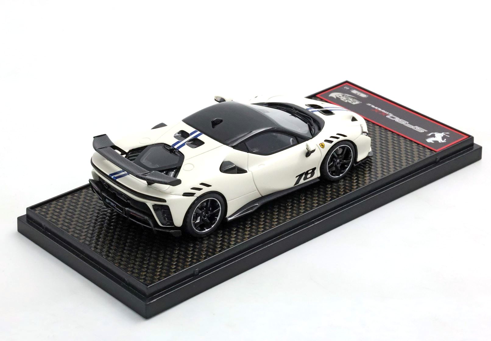 Ferrari SF90 XX Stradale Bianco Italia matt 1:43 B.B.R.