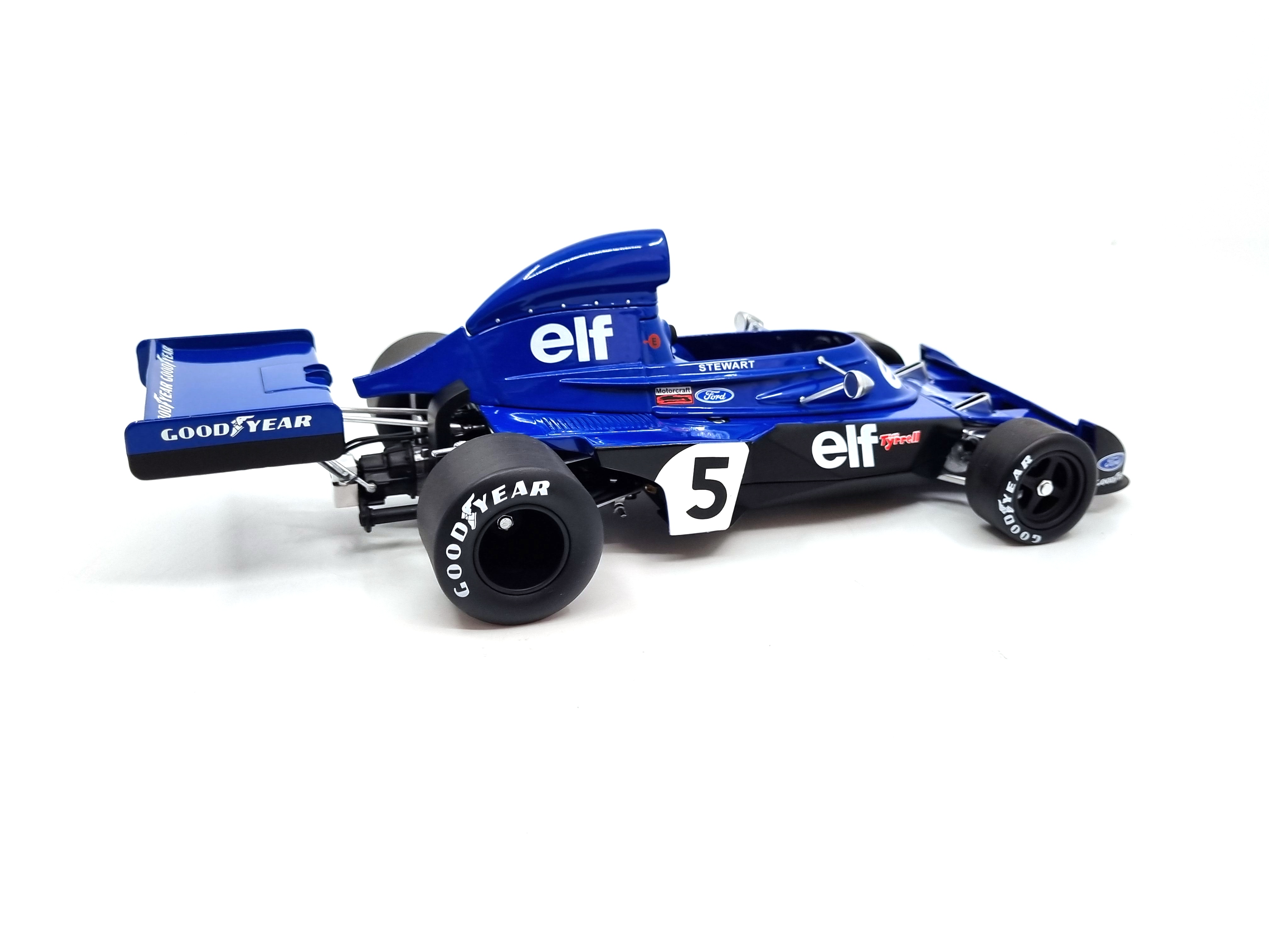 Tyrrell 006 #5 J. Stewart Winner Belgian GP 1973 1:18 TSM