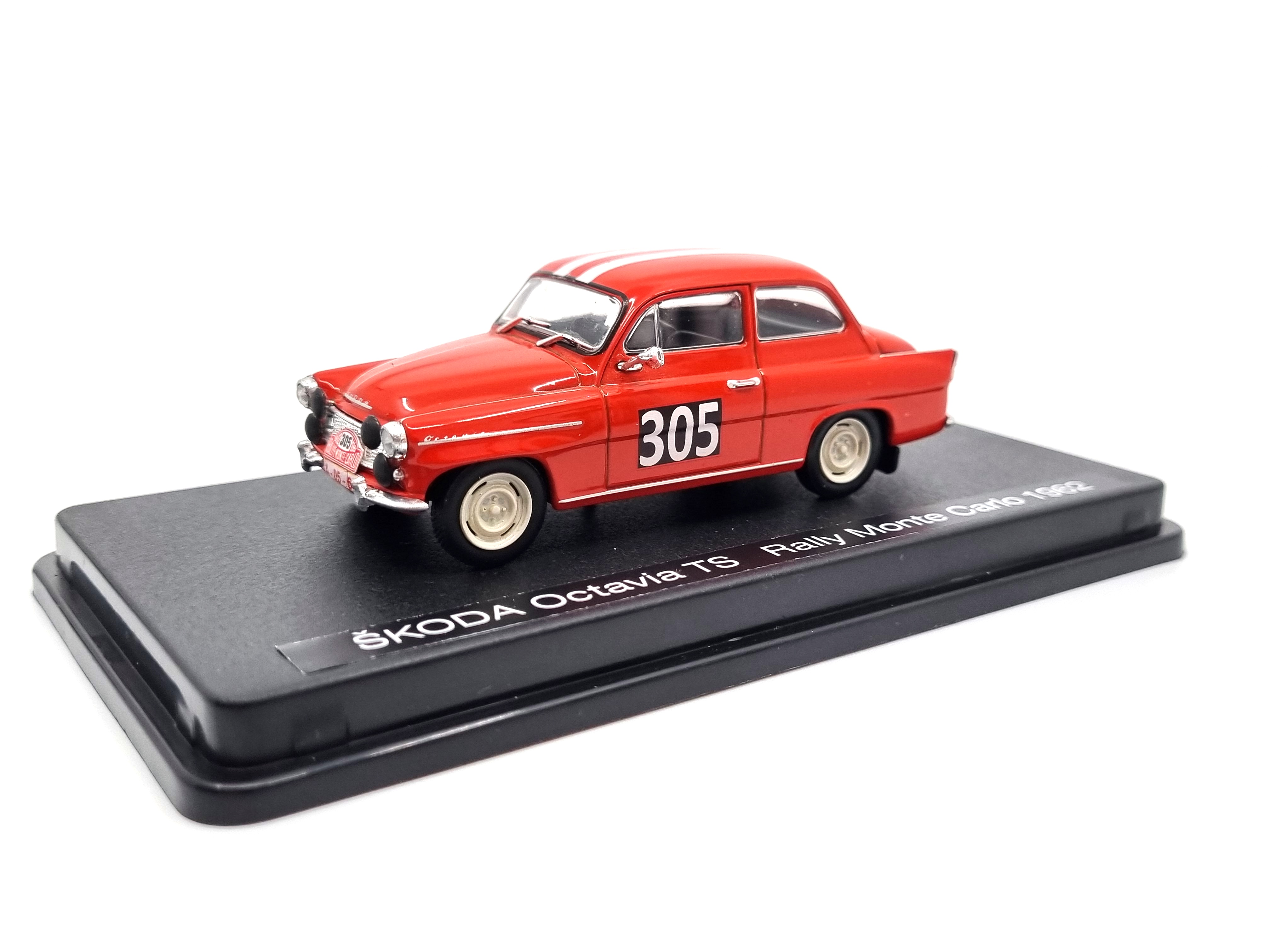 Škoda Octavia TS #305 Rally Monte-Carlo 1962 1:43 Svět autíček
