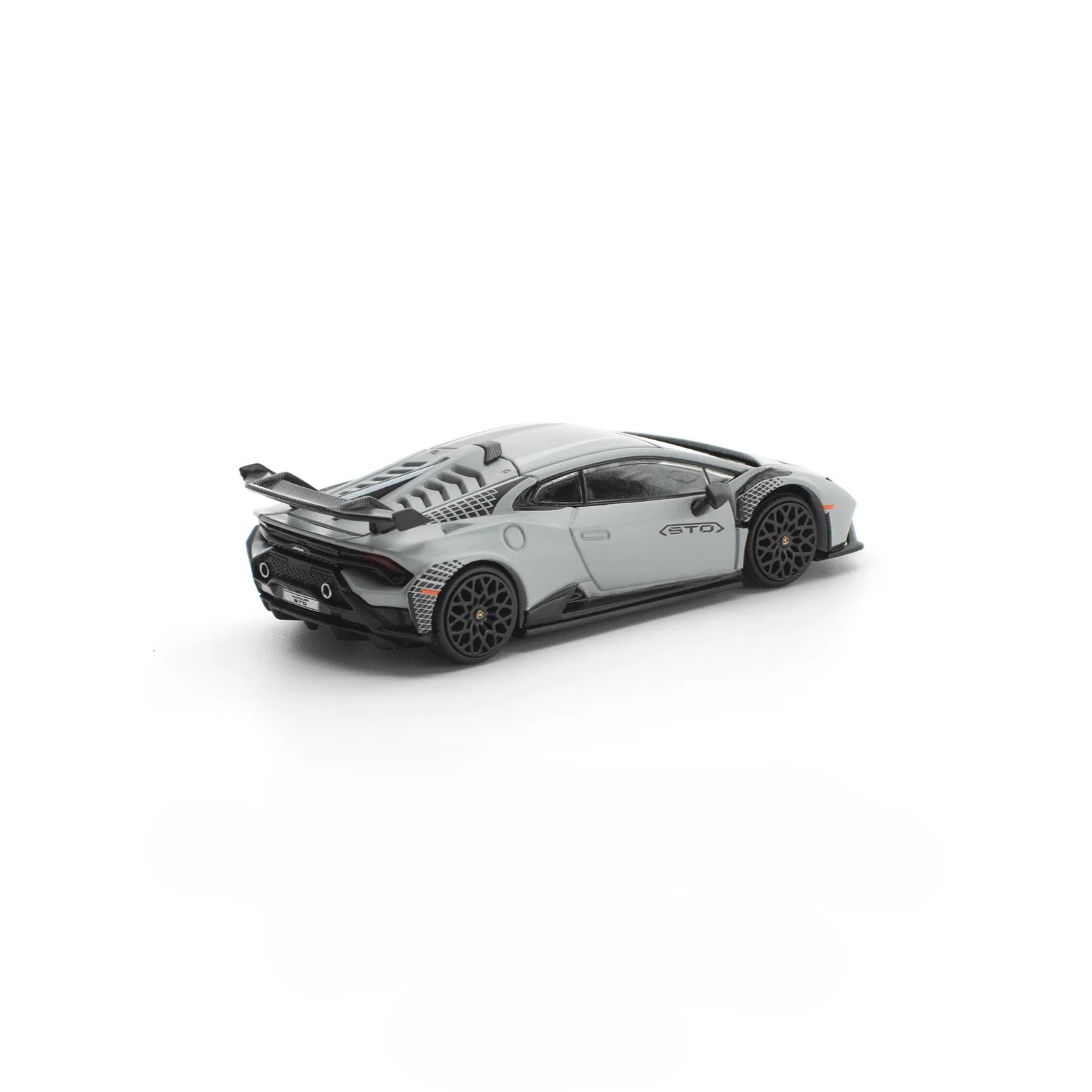 Lamborghini Huracan STO grigio acheso 1:64 Pop Race Limited