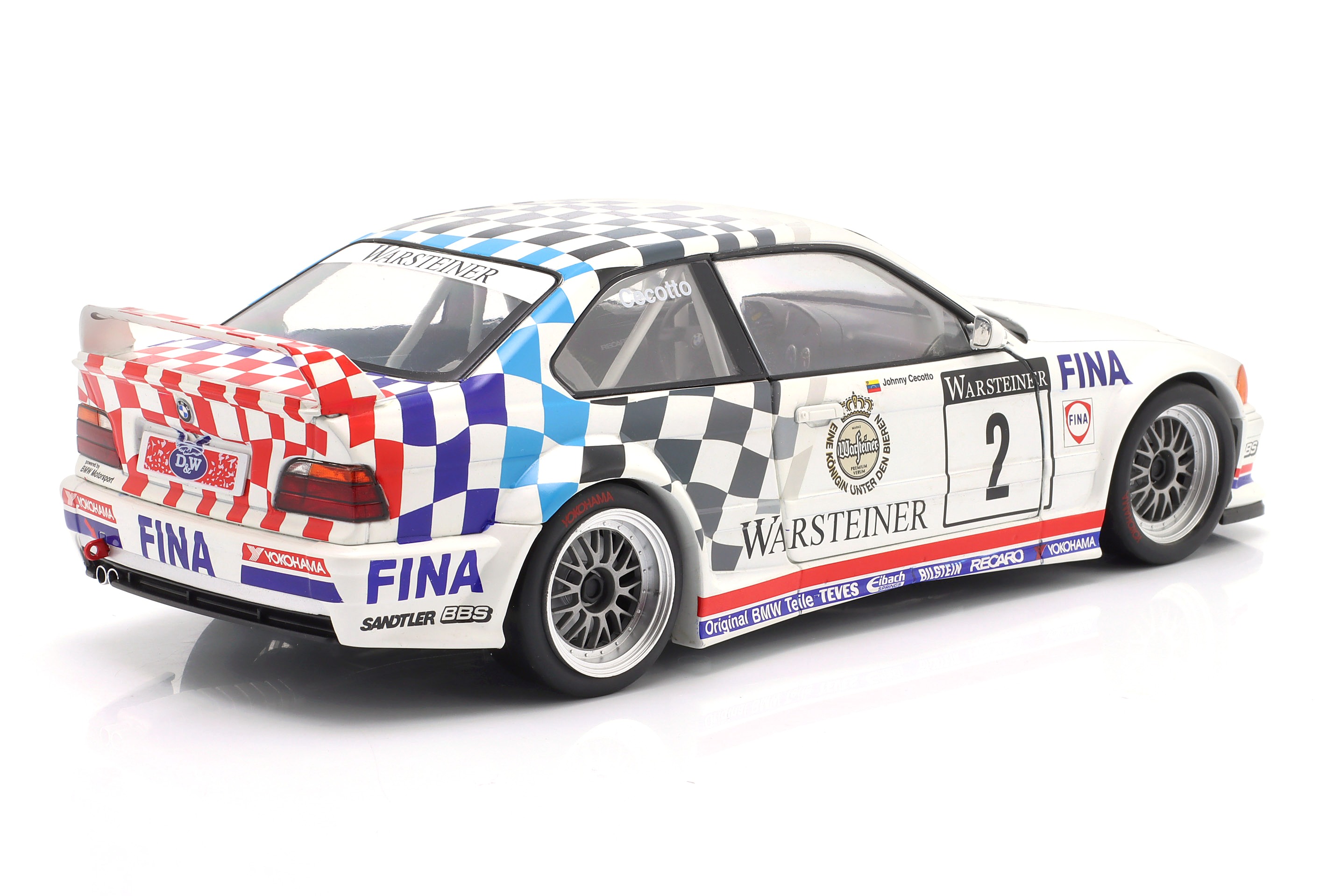 BMW M3 E36 GTR #2 J.Cecotto ADAC GT-Cup Champion 1993 1:18 Werk83