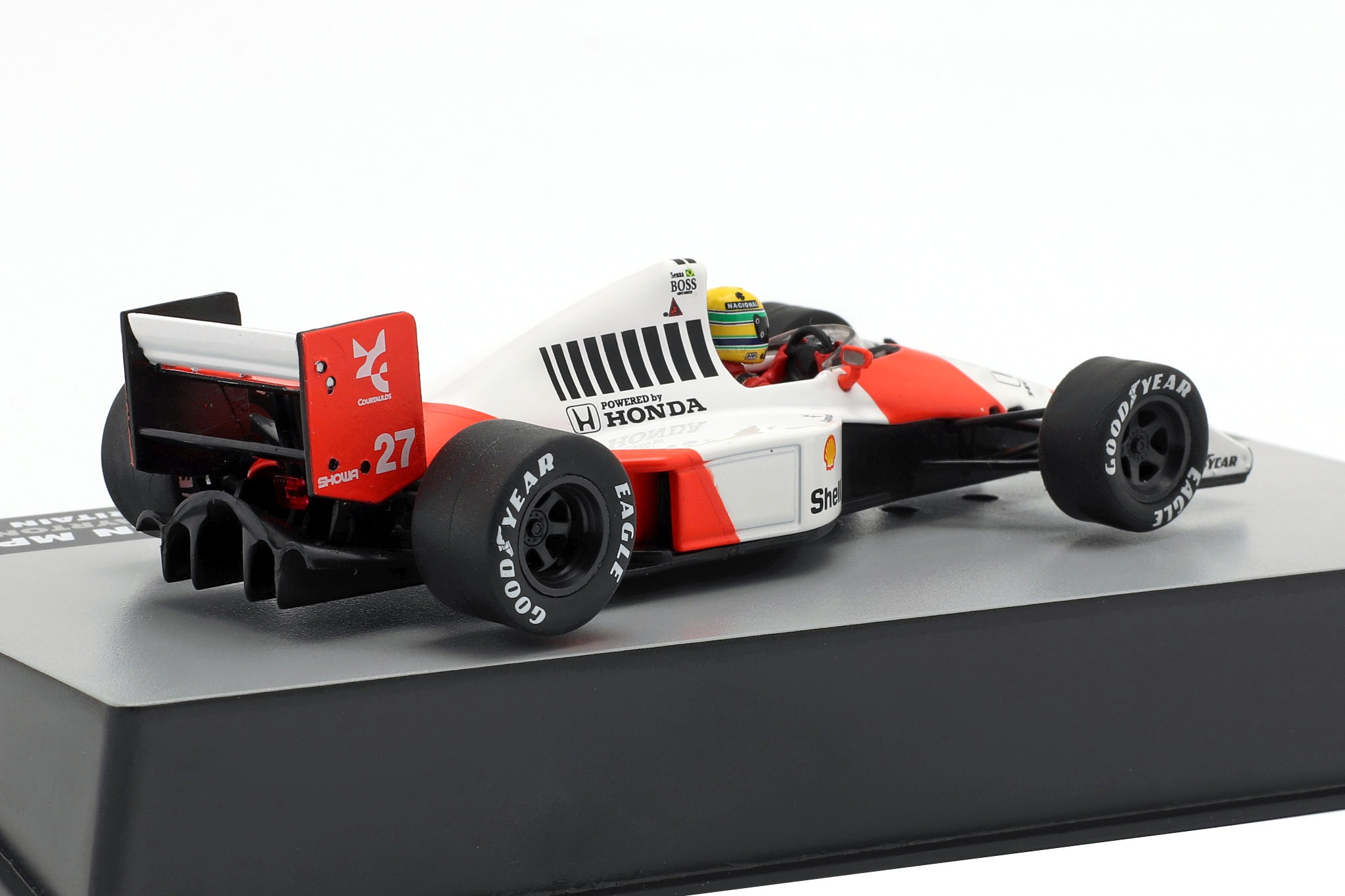 McLaren MP4/5B #27 A.Senna British GP F1 World Champion 1990 1:43 Altaya