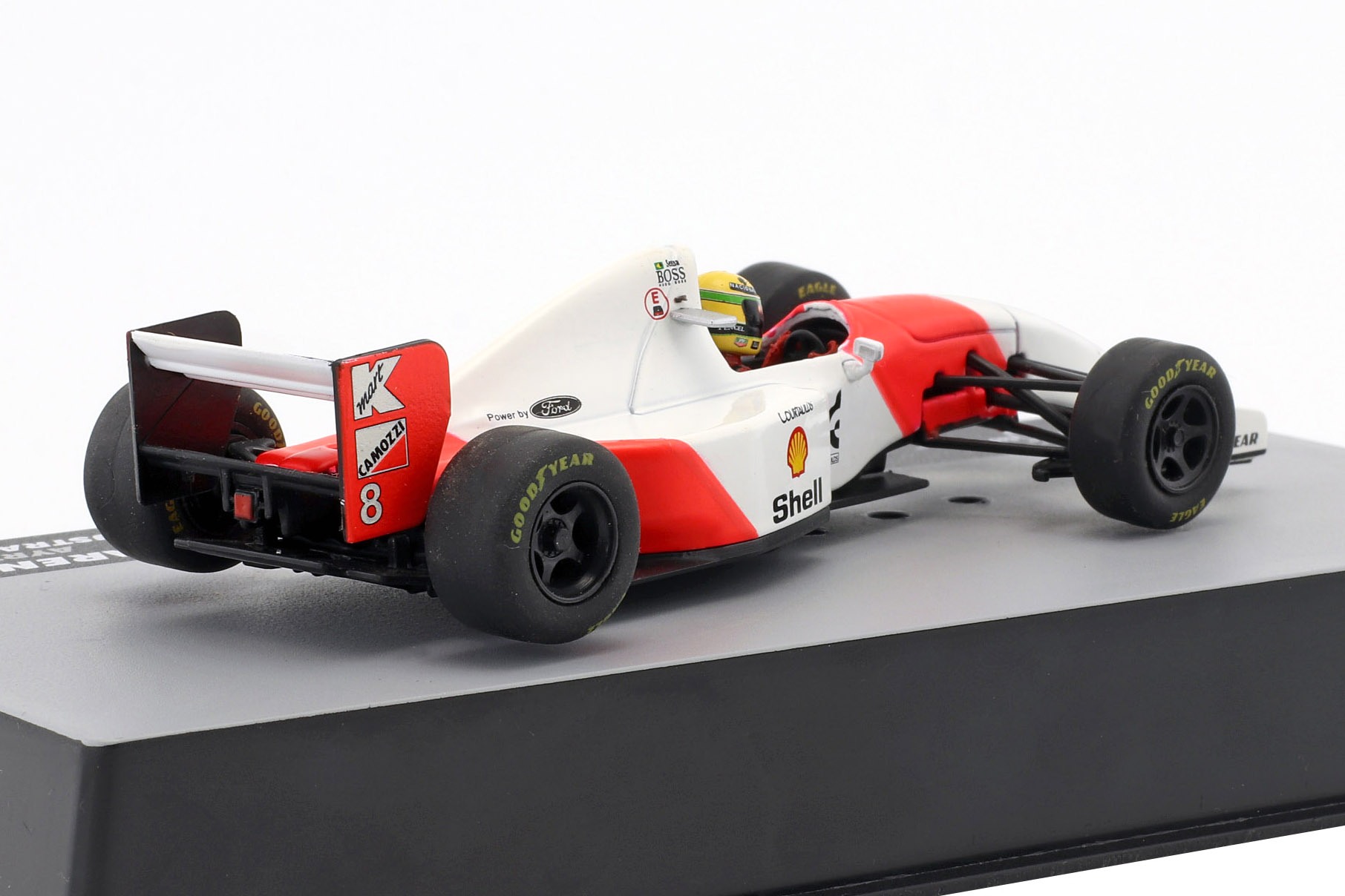 McLaren MP4/8 #8 A.Senna Winner Australian GP F1 1993 1:43 Altaya