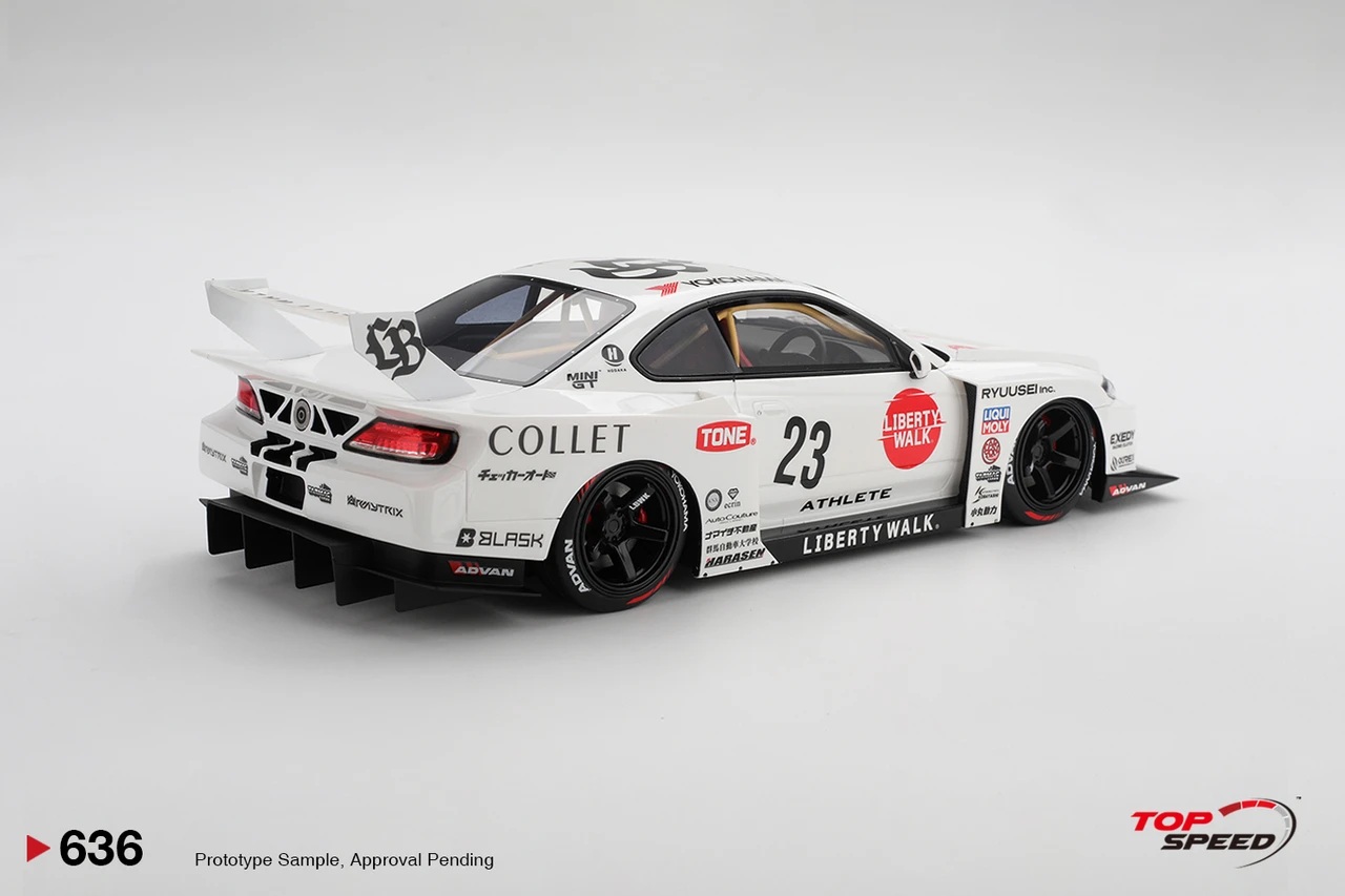 Nissan Silvia S15 LB-Super Silhouette Athlete 2025 1:18 TopSpeed Models