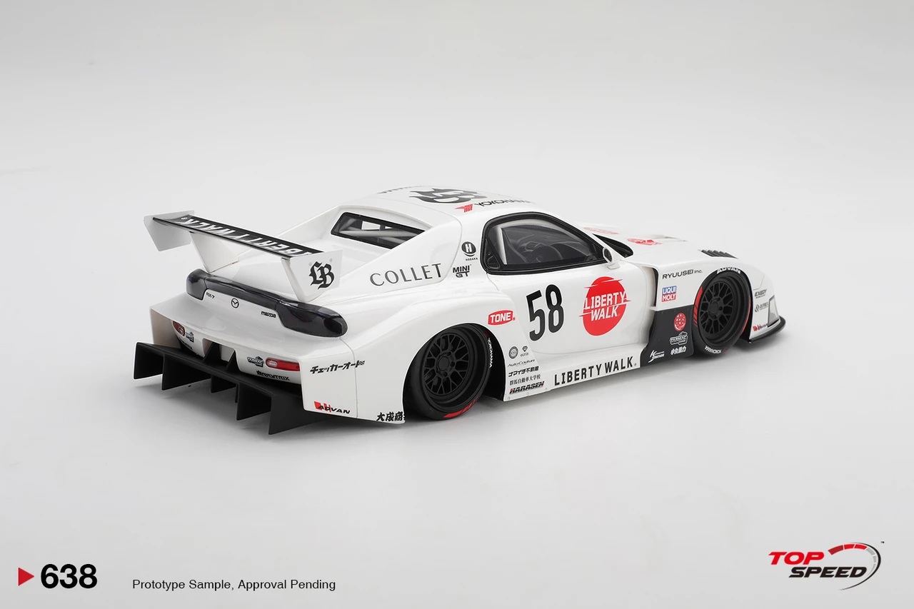 Mazda RX-7 FD Le-Hinomaru 2025 1:18 TopSpeed Models