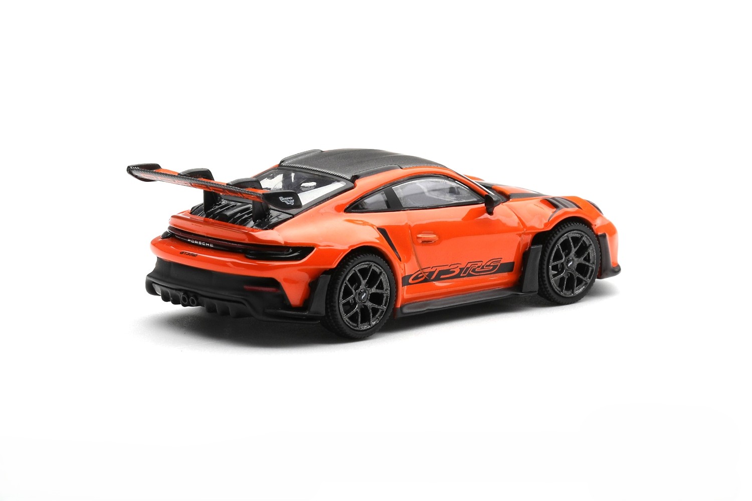 Porsche 911 (992) GT3 RS 2024 Weissach Package gulf orange 1:64 Mini GT