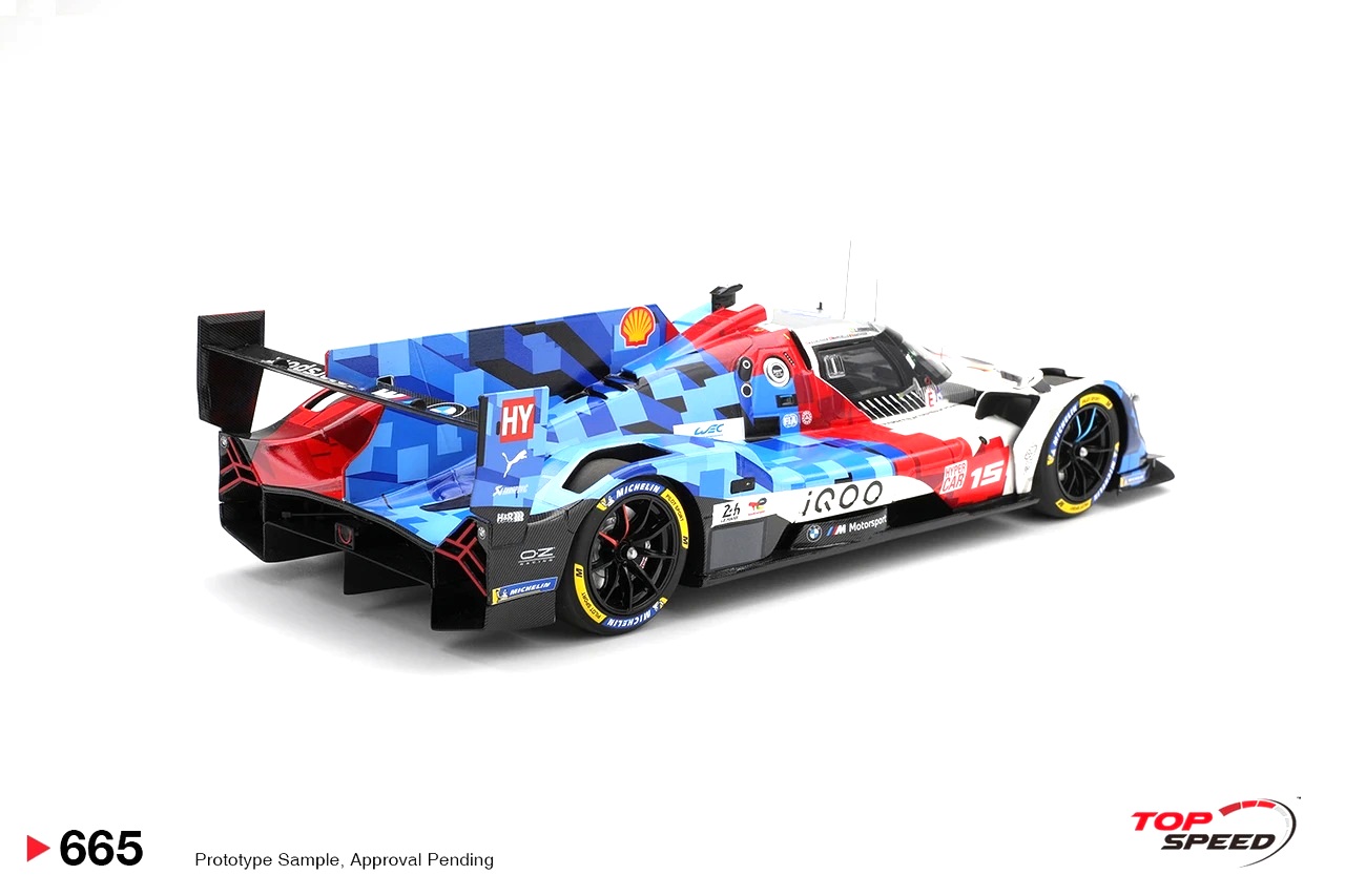BMW M Hybrid V8 #15 BMW M Team WRT 24H Le Mans 2025 1:18 TopSpeed Models