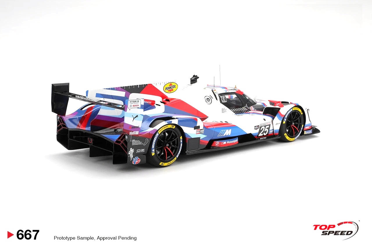 BMW M Hybrid V8 #25 BMW M Team RLL 12H Sebring 2025 1:18 TopSpeed Models